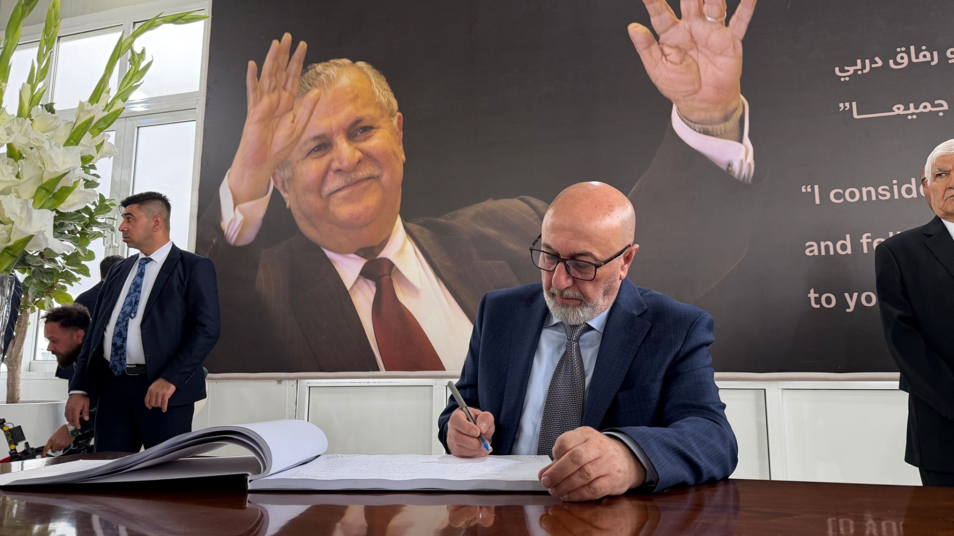 رئيس الجمهورية: نسير على نهج الرئيس مام جلال لإتمام ما بدأه